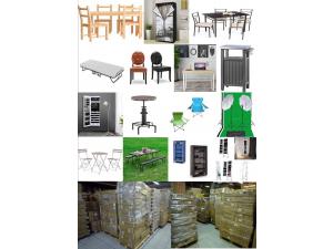 Current special offer Furniture: tables, chairs, office furniture, seat sets for inside and outside